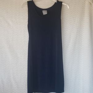 Rabbit designs Petite blue sleeveless dress
